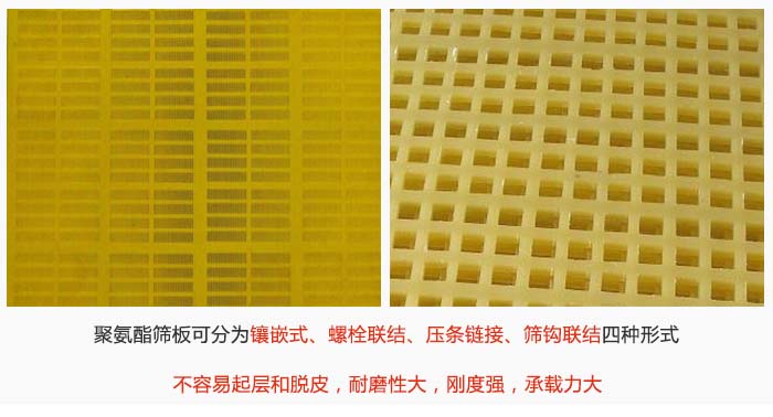 聚氨酯筛板的结构形式和作用